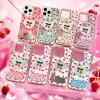 The colorful cherry pattern phone case is compatible with universal protective cases for Apple, Huawei and Xiaomi Specification image